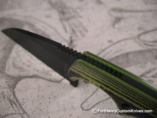 Alan Folts - Custom Tactical Wharncliff Minimalist - Carbon Fiber - Image 4