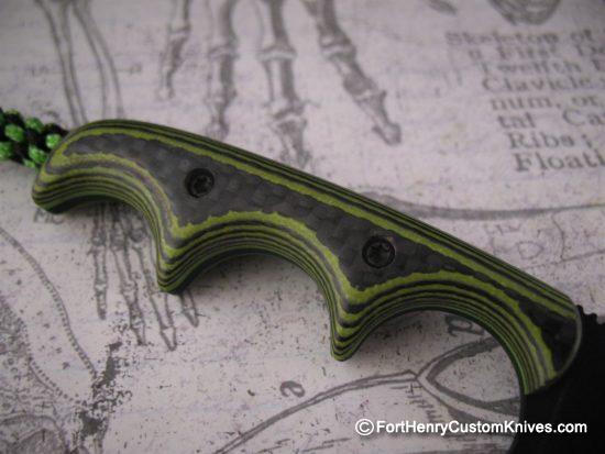 Alan Folts - Custom Tactical Wharncliff Minimalist - Carbon Fiber - Image 6