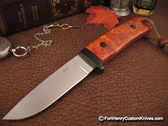 Hiroaki Ohta - Deep Woods Belt Knife - Amboyna