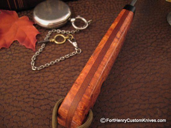 Hiroaki Ohta - Deep Woods Belt Knife - Amboyna - Image 4