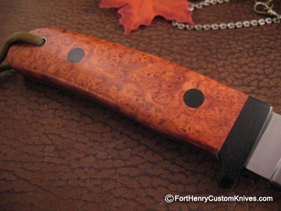 Hiroaki Ohta - Deep Woods Belt Knife - Amboyna - Image 5