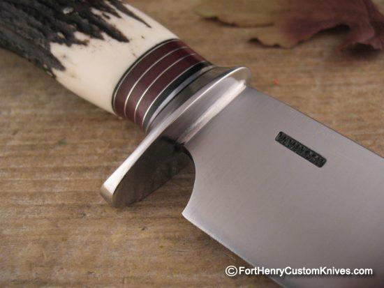 Mike Malosh - Custom Magnum Camp Knife - Stag - Image 6