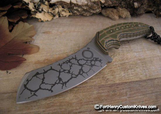 COBBLE Blade - Rare Pitbull - S125V - GITD