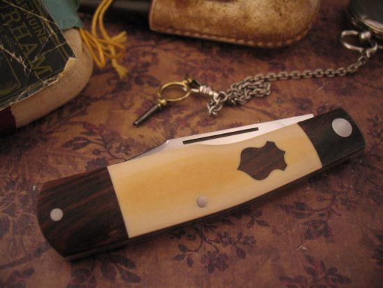 Thys Meades - Custom Gunstock Slipjoint - Westinghouse - Image 2