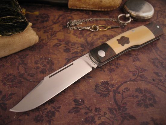 Thys Meades - Custom Gunstock Slipjoint - Westinghouse