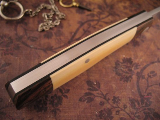 Thys Meades - Custom Gunstock Slipjoint - Westinghouse - Image 5