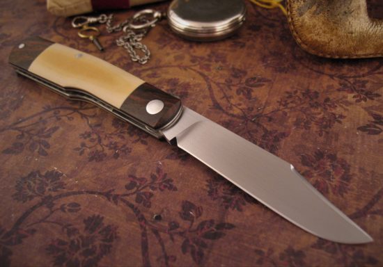 Thys Meades - Custom Gunstock Slipjoint - Westinghouse - Image 7
