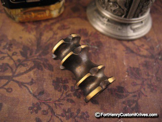 Dawson Machine Craft - Jumbo Brass Lanyard Bead