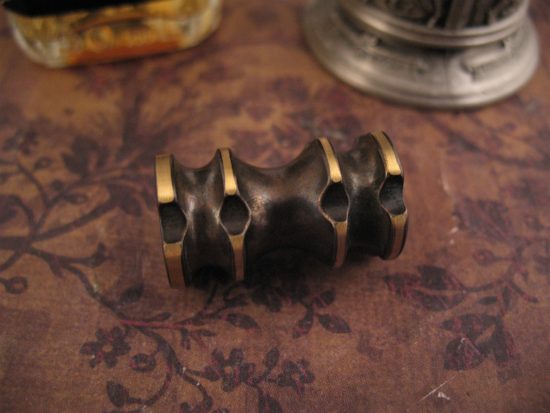 Dawson Machine Craft - Jumbo Brass Lanyard Bead - Image 3