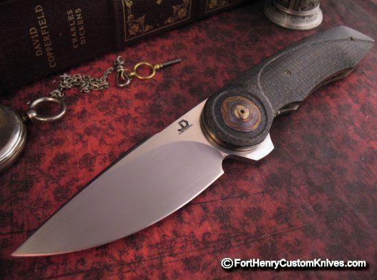 JD van Deventer - GOLD - Carbon Fiber & Timascus