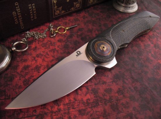 JD van Deventer - GOLD - Carbon Fiber & Timascus