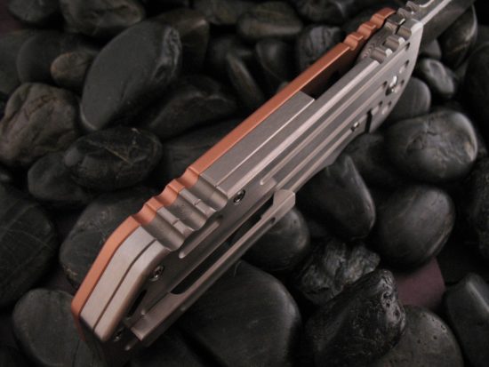 Alpha Hunter - Copperhead War Bowie - Damasteel - #2 - Image 6