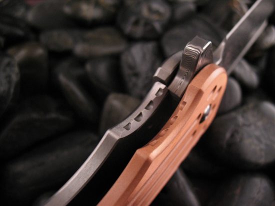 Alpha Hunter - Copperhead War Bowie - Damasteel - #2 - Image 7