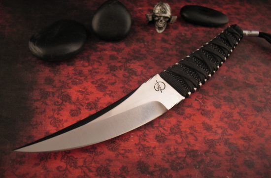 Denis Mura - Custom Kwaiken - Stingray - w/Leather Sheath