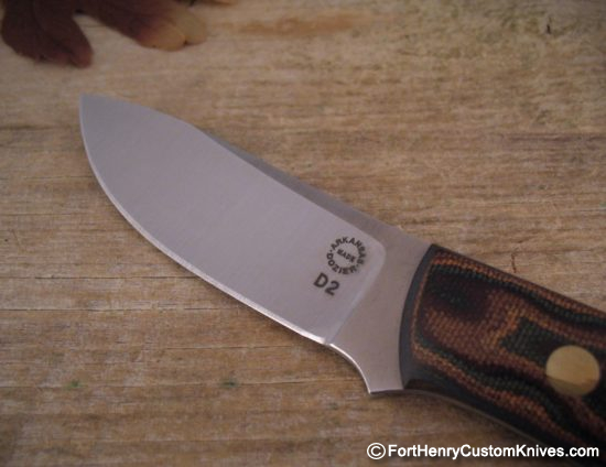 Bob Dozier - Unique Kings River Skinner - Snakeskin Micarta - Image 3