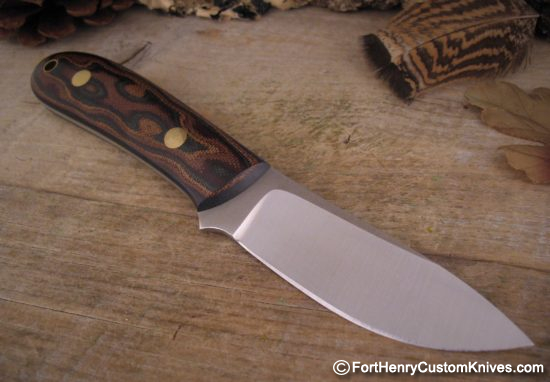 Bob Dozier - Unique Kings River Skinner - Snakeskin Micarta - Image 6