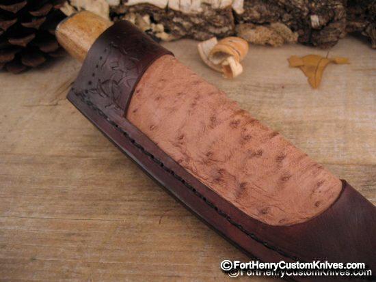 Herb Derr - Big Bullnose Skinner - Hand Forged - Image 8