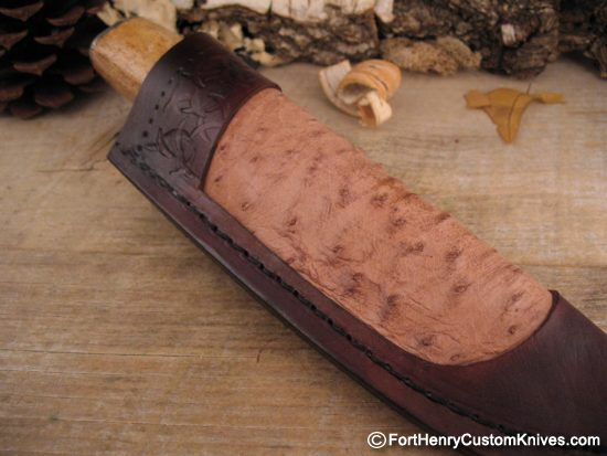 Herb Derr - Big Bullnose Skinner - Hand Forged - Image 8