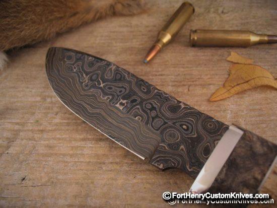 Herb Derr - Big Bullnose Skinner - Hand Forged - Image 3
