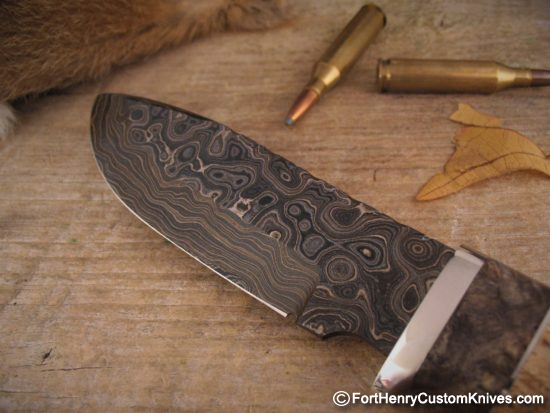 Herb Derr - Big Bullnose Skinner - Hand Forged - Image 3