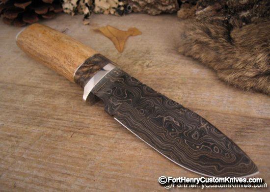 Herb Derr - Big Bullnose Skinner - Hand Forged - Image 7