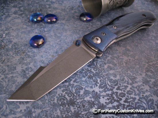 Alan Folts - New EDC Tanto - Flourentine Titanium