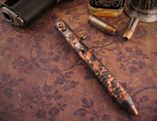 Brian Fellhoelter - TiNy Bolt Deluxe Copper Pen - Custom Finish