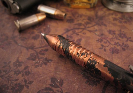 Brian Fellhoelter - TiNy Bolt Deluxe Copper Pen - Custom Finish - Image 4