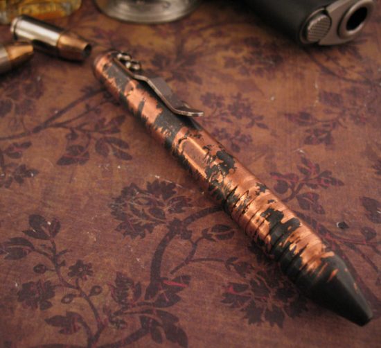 Brian Fellhoelter - TiNy Bolt Deluxe Copper Pen - Custom Finish - Image 6