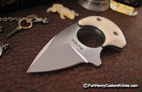 Alan Folts - Presentation Baby Bear - Leather Belt Sheath