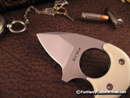 Alan Folts - Presentation Baby Bear - Leather Belt Sheath - Image 3