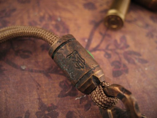 Miller Bros. Blades - Custom Brass Knife Pendant / Bottle Opener - Image 6