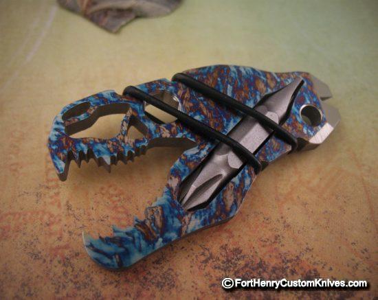 Thompson Knife & Tool - Ti-Rex Titanium Multi Tool - Custom Ano