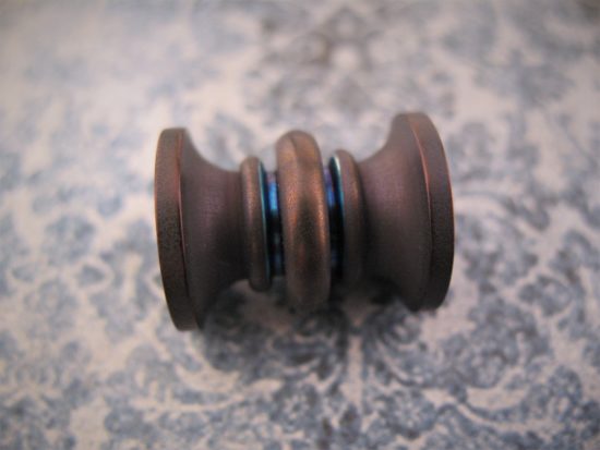 Ti_Gear_Design - Lg Titanium Spool Bead - Image 3