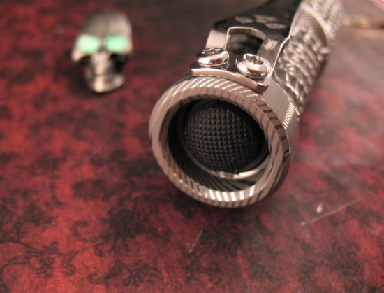 Hanko Machine Works - Damasteel Trident w/Total Tesseract Finish - Image 5