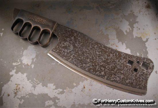 ZIEBA - 1918 WWI - Trench Cleaver - 52100