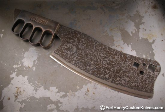 ZIEBA - 1918 WWI - Trench Cleaver - 52100