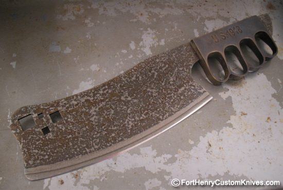 ZIEBA - 1918 WWI - Trench Cleaver - 52100 - Image 5