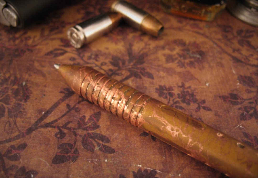 Brian Fellhoelter - TiBolt Deluxe Copper Pen - Custom Finish - Image 4