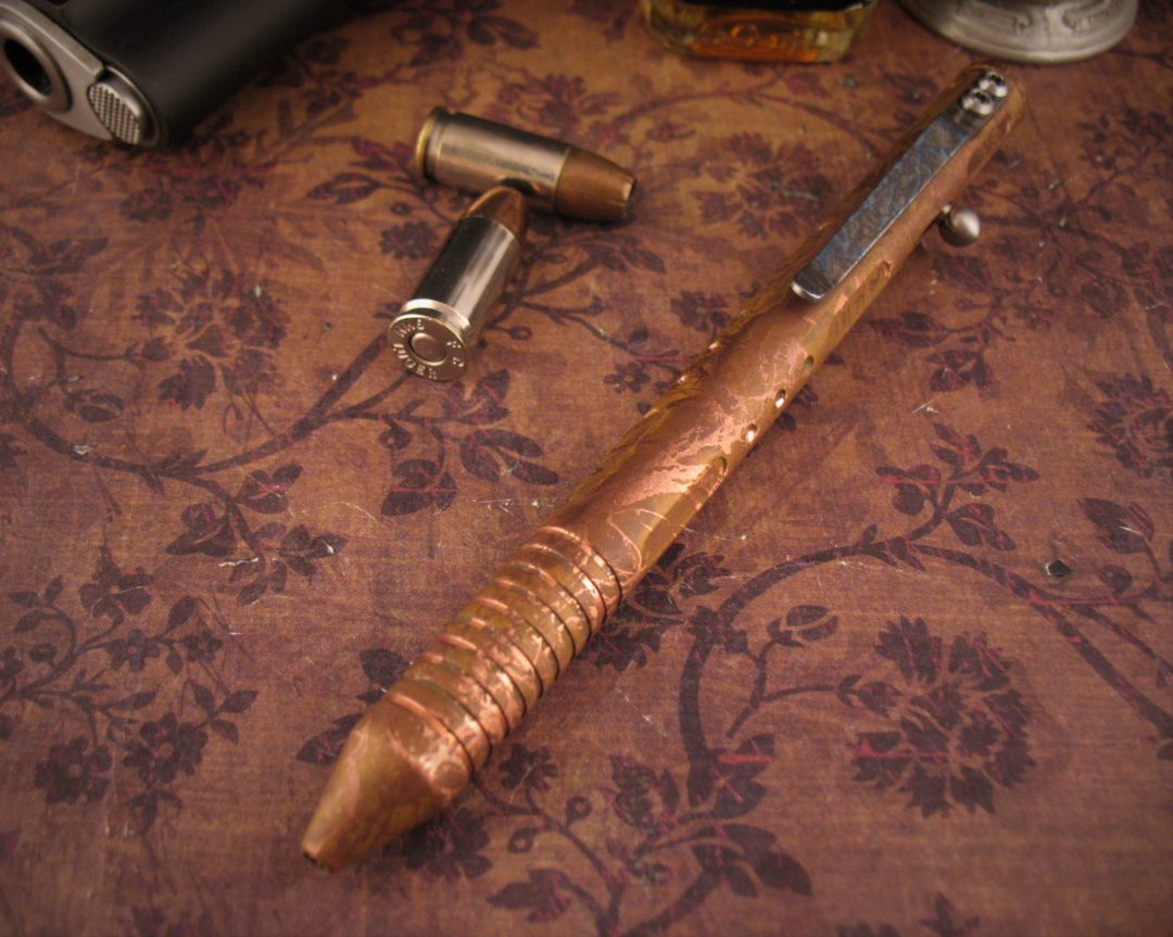 Brian Fellhoelter - TiBolt Deluxe Copper Pen - Custom Finish