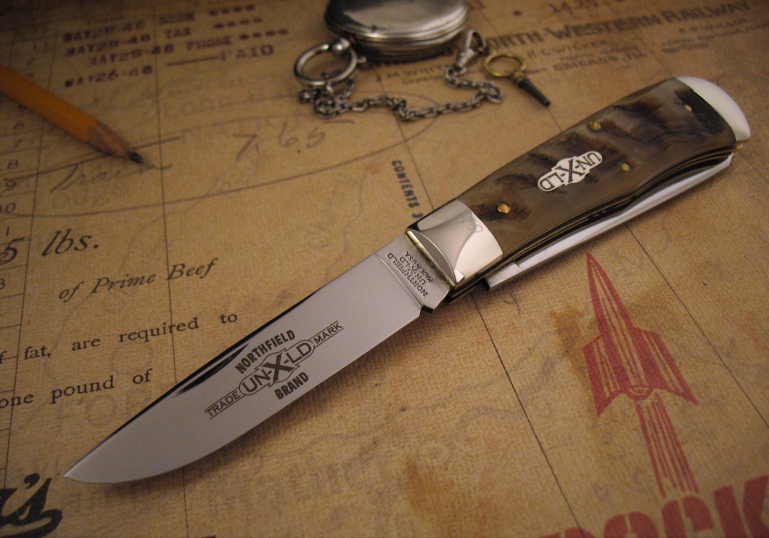 Great Eastern Cutlery - Northfield Square End Trapper - Ram's Horn - Image 4