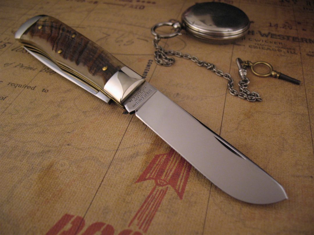 Great Eastern Cutlery - Northfield Square End Trapper - Ram's Horn - Image 7