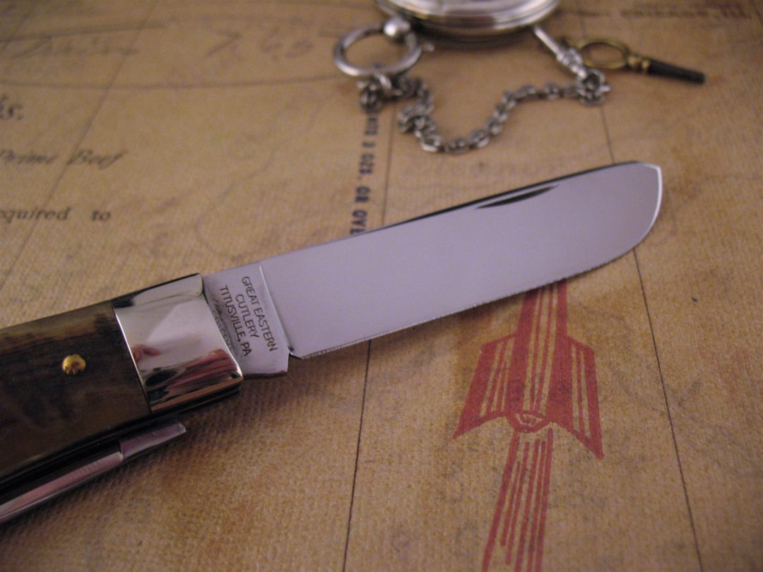 Great Eastern Cutlery - Northfield Square End Trapper - Ram's Horn - Image 8