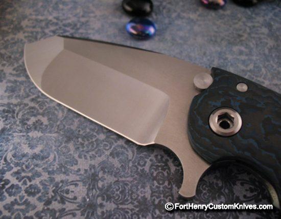 DireWare - V-5 Solo Flipper - Carbon Fiber - Hammered Titanium - Image 3