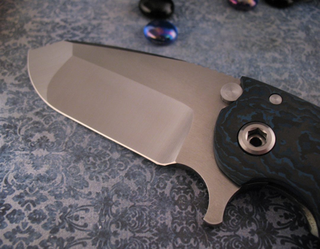 DireWare - V-5 Solo Flipper - Carbon Fiber - Hammered Titanium - Image 3