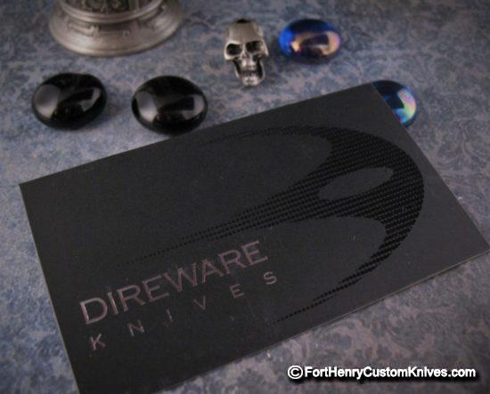 DireWare - V-5 Solo Flipper - Carbon Fiber - Hammered Titanium - Image 9