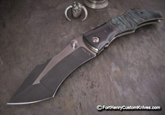 Alan Folts - Presentation Curvo - Liner Lock - Zirconium