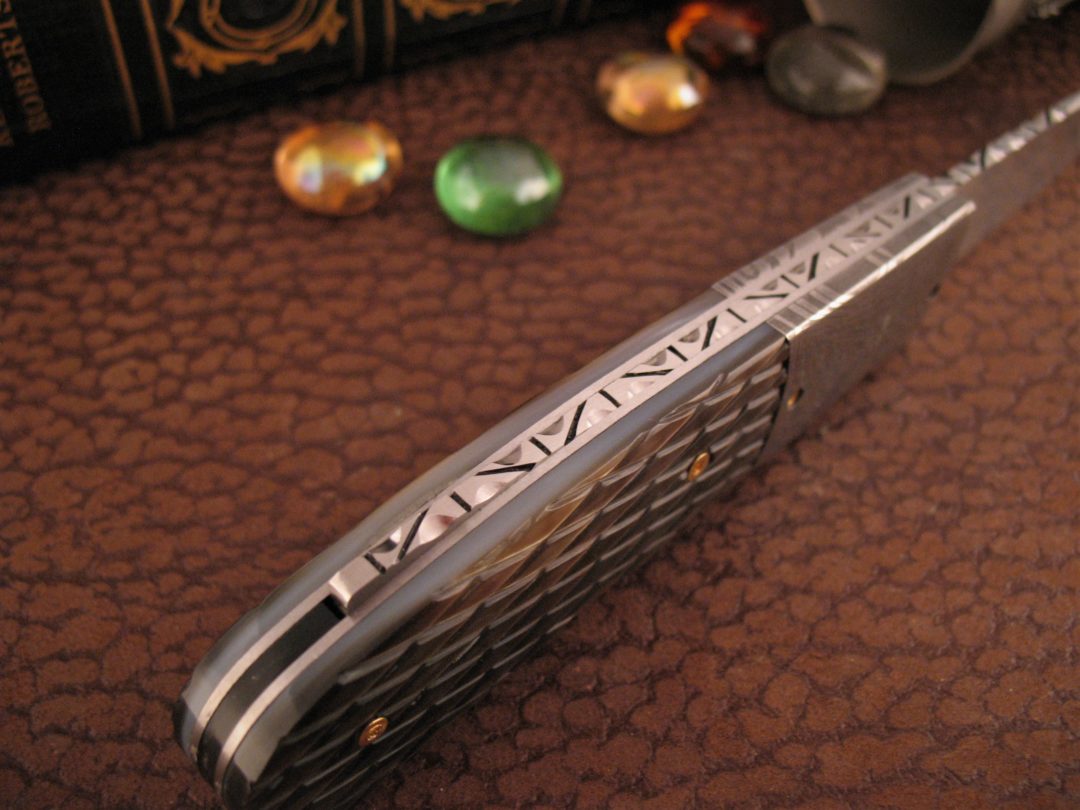 WD Pease - Black Lip Pearl - Gentlemans Lockback - Image 4