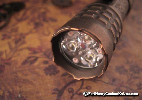 Ti2Design / Mike Bond - Custom Copper Pele Light - Hawaiian Engraving - Image 6