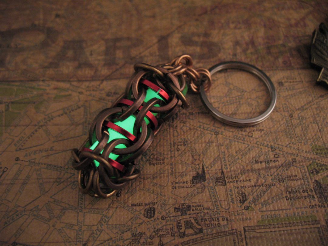 Cory Martin - Glow in the Dark Keychain - Copper